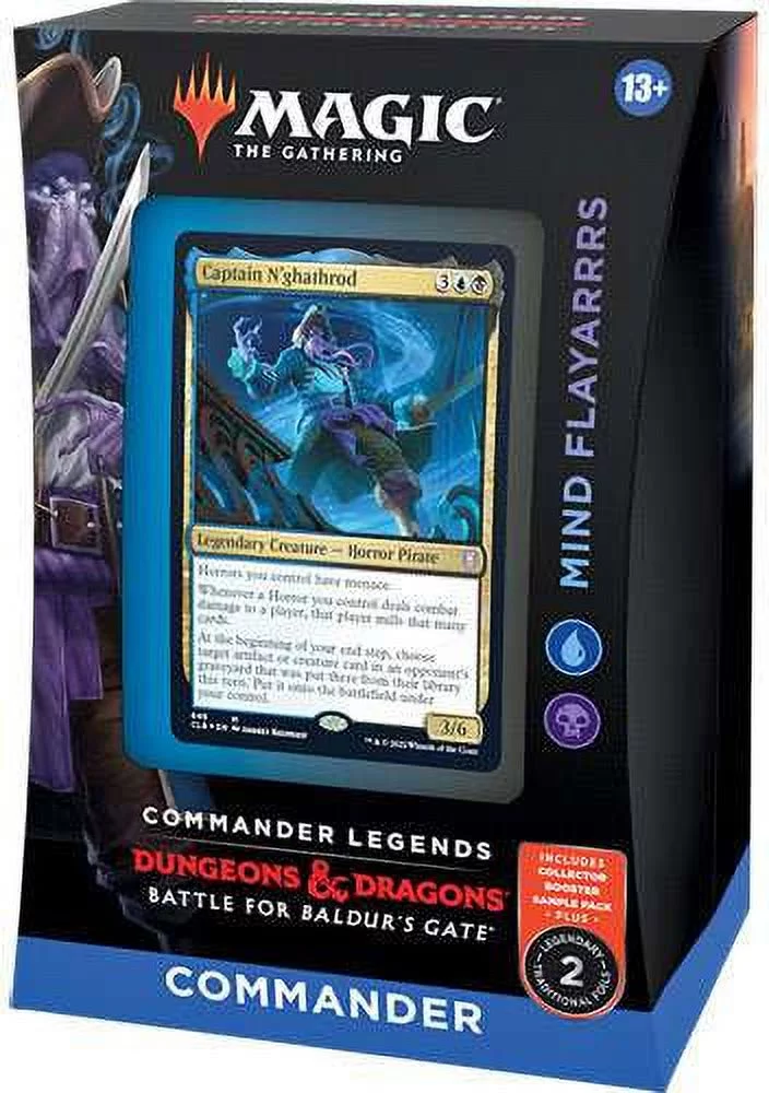 MtG Commander Legends Baldur's Gate Mind Flayarrrs Commander Deck