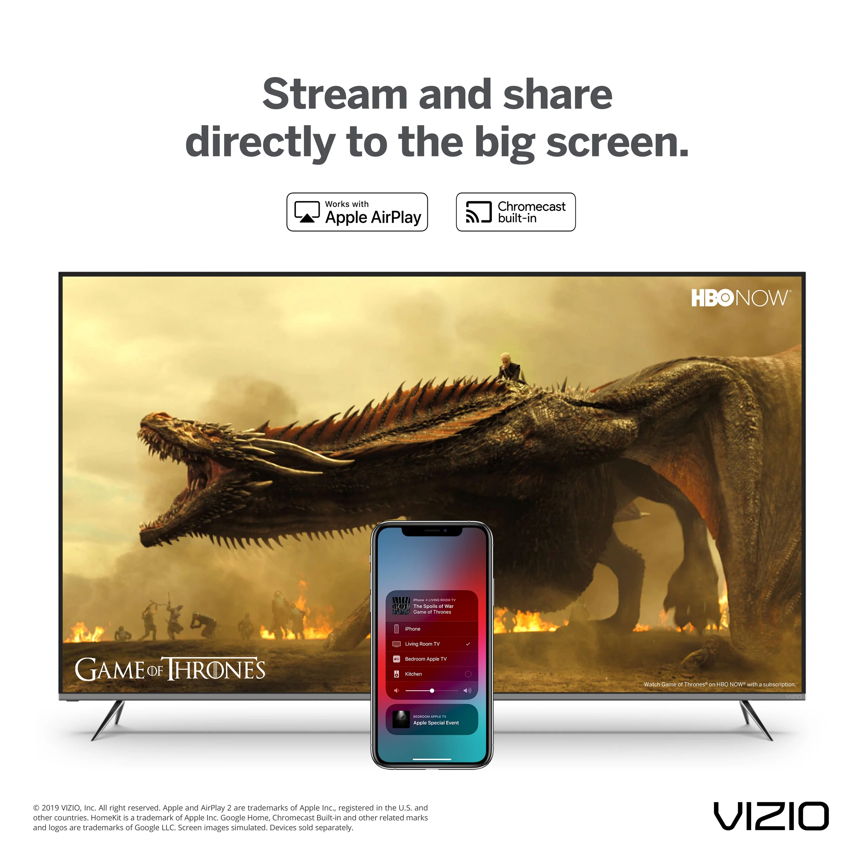 VIZIO 50" Class 4K (2160p) Smart LED TV (V505-G9)