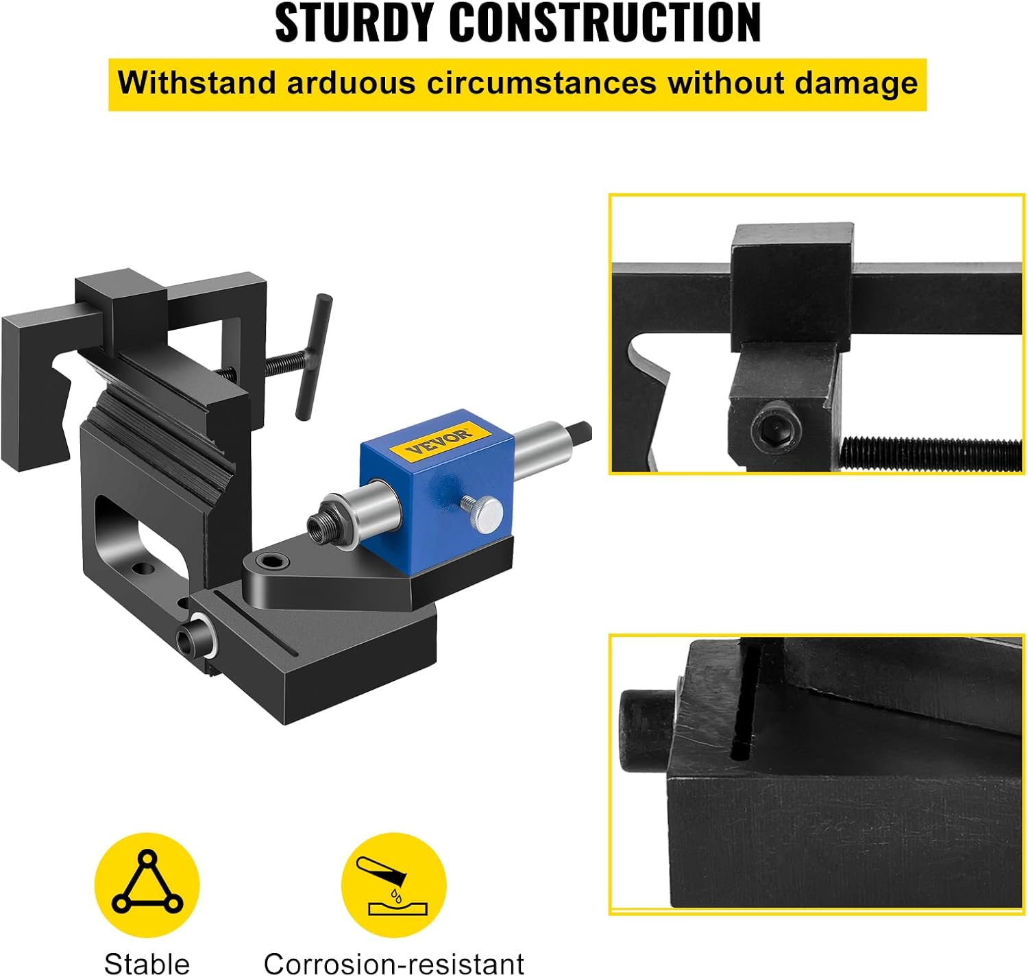 VEVOR Pipe Notcher Punch and Press Tool for 0-50 Degree Tube Notcher Tool Notches 3/4"-3" Round Tubing Bore Hole Pipe Knotcher Aluminium Frame Tubing