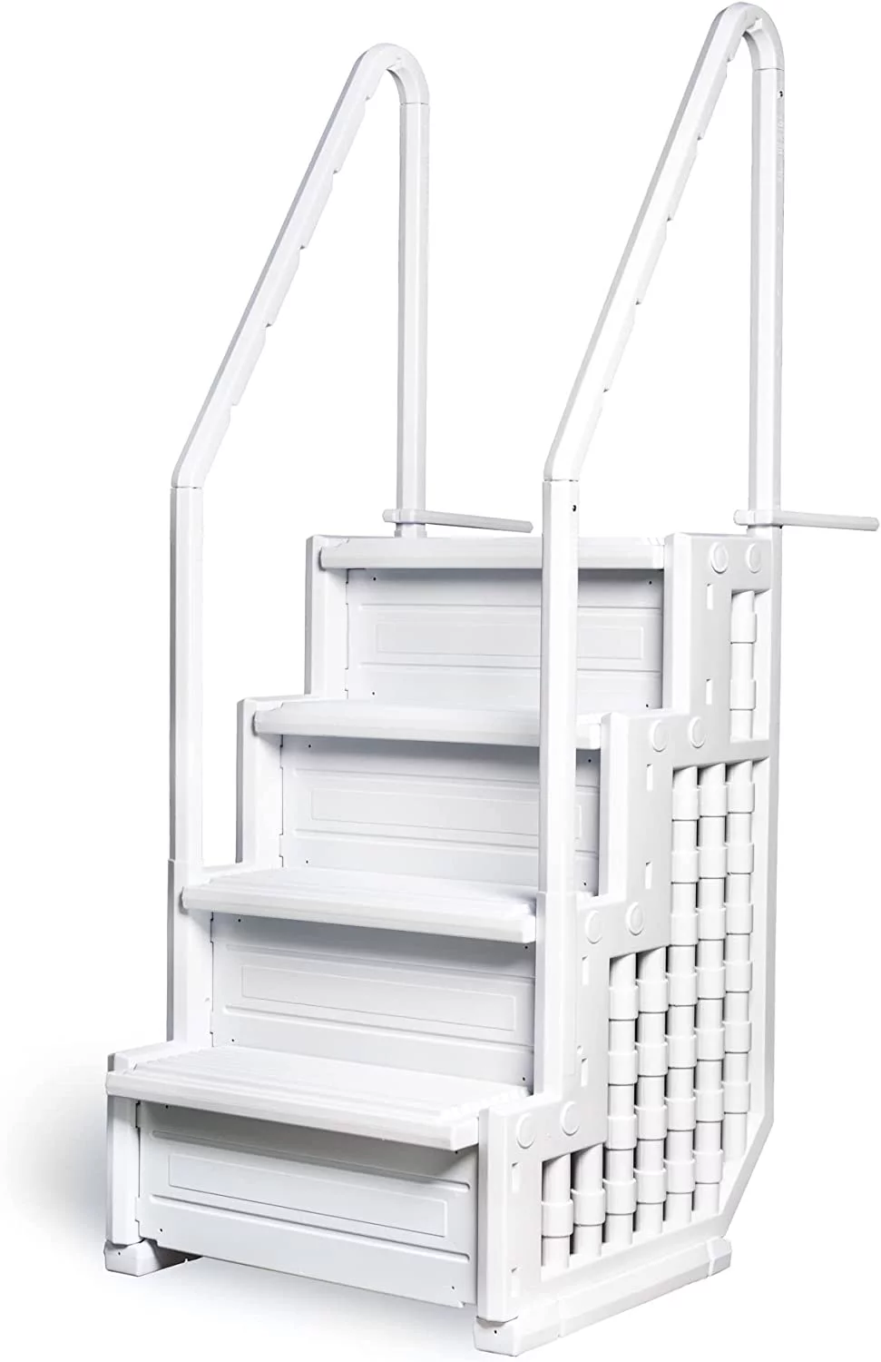 Easy Pool Step Ladder for Above-Ground Pools