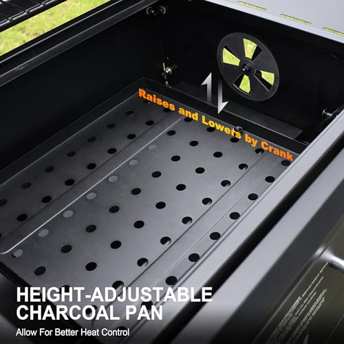 Brand-Man Griddle Grill Combo 6-Burner, 2 in 1 Versatile Propane Gas Grill and Griddle with Double Stainless Steel Lids