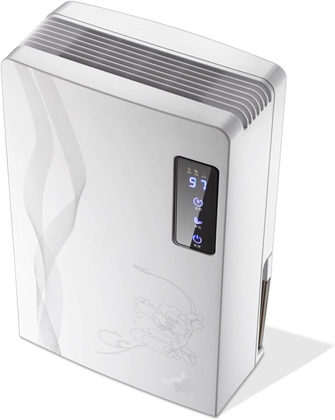 Portable Dehumidifier, Ultra-Quiet Mini Dehumidifier with A Capacity of 2200ml Small Dehumidifier for Kitchen Bedroom Bathroom Basement