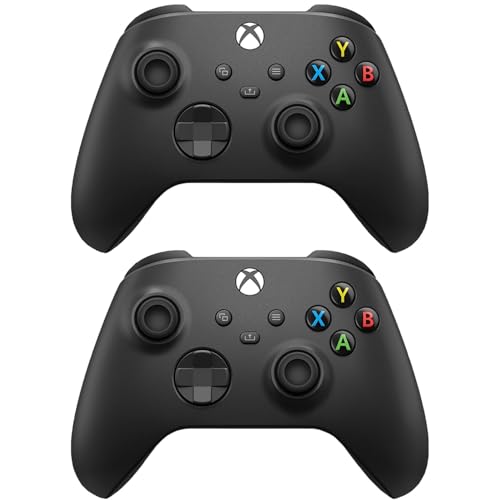 Microsoft QAU-00157 Xbox Wireless Gaming Dual Controller Bundle (Ghost Cipher Special Edition) for Xbox Series X|S, Xbox One, Windows PC