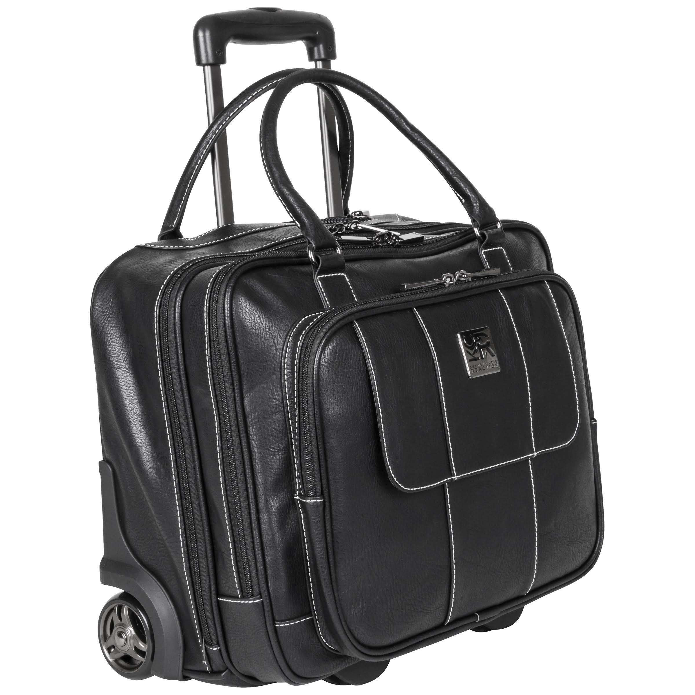 Kenneth Cole Reaction Rolling Laptop Bag Black