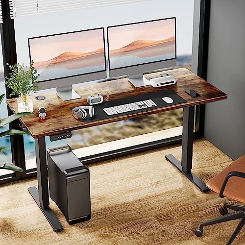 Standing Desk, Adjustable Height Electric Sit Stand Up Down Computer Table