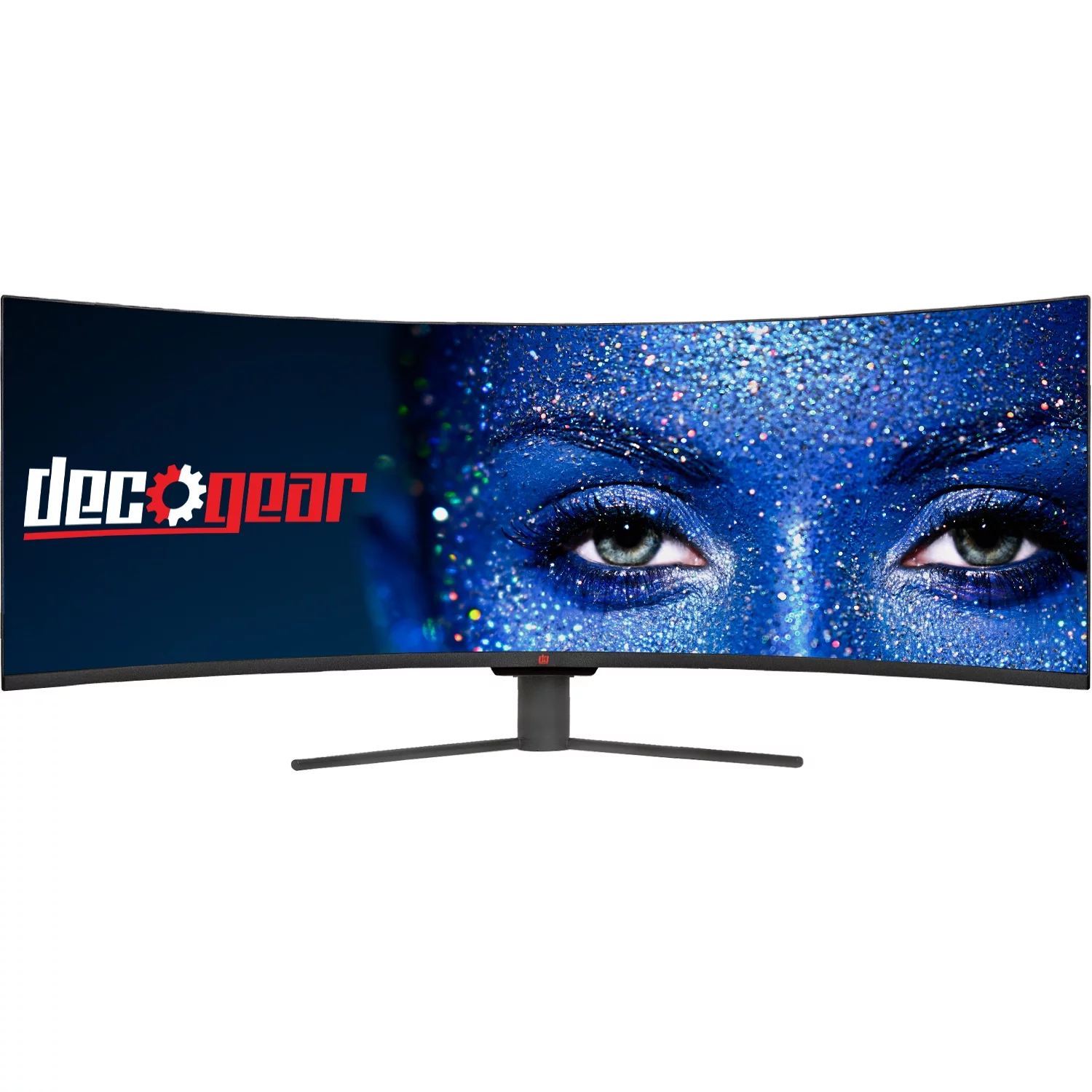 Deco Gear 49" Curved Ultrawide E-LED Gaming Monitor, 32:9 Aspect Ratio, Immersive 3840x1080 Resolution, 144Hz Refresh Rate