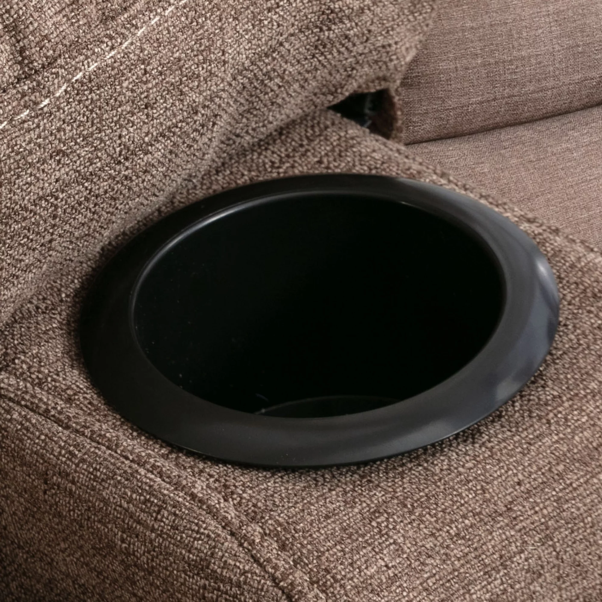 Big and Tall Manual Rocking Recliner Chair with 2 cup holders,USB Ports