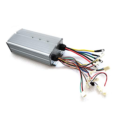 Brushless Motor Kit High-Speed BLDC Brushless Motor with 24WF Mosfet 80A Controller and Throttle DIY Brushless Motor Set with Three Speeds and