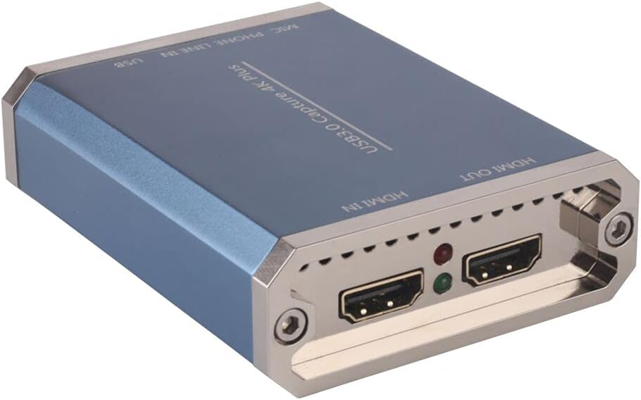 SDTNOVA HDMI SDI Video Capture USB3.0 Capture Video Card 360MB/s for Windows Linux OS X MAC 1080P 60 UVC YUV422 PnP Live Streaming Convert PC USB