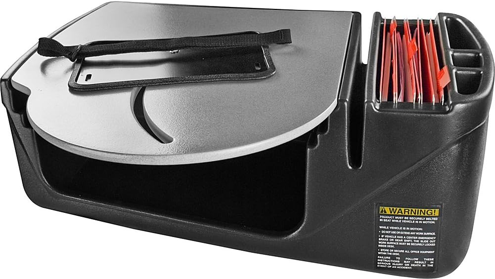 AutoExec AUE10000 GripMaster Car Desk Grey Finish