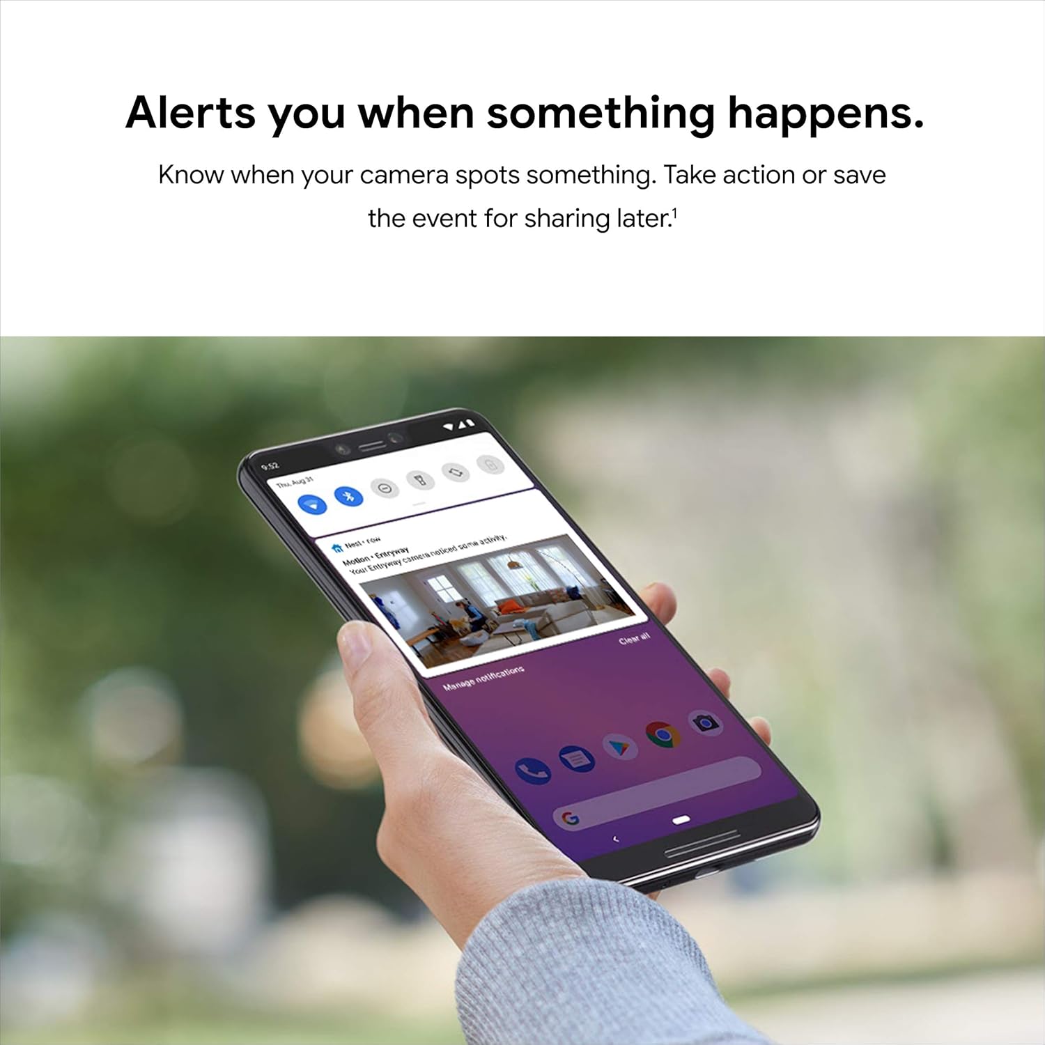 Google Nest Cam Indoor - 1st Generation - Wired Indoor Camera - Control with Your Phone and Get Mobile Alerts