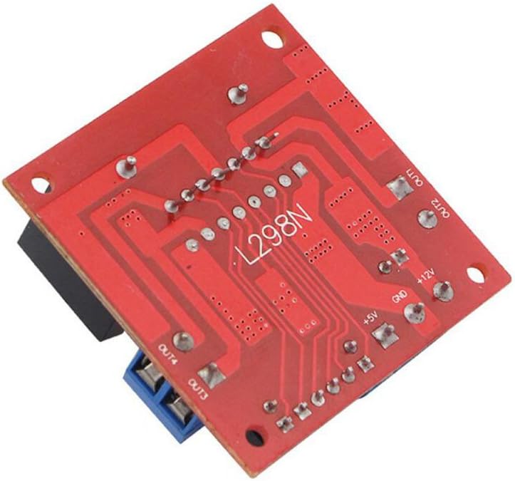 L298N Motor Drive Controller Dual H-Bridge Robot Stepper Motor Control Module And Smart Car Tire With DC Motor For Arduino UNO R3 Mega Smart Car Power