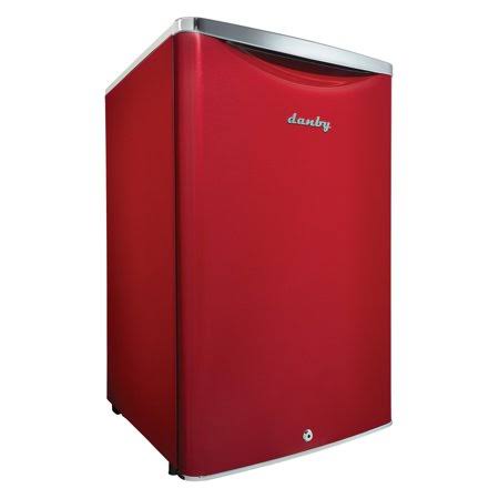 Danby DAR044A6LDB 4.4 Cu. ft. Compact Refrigerator - Red, Other