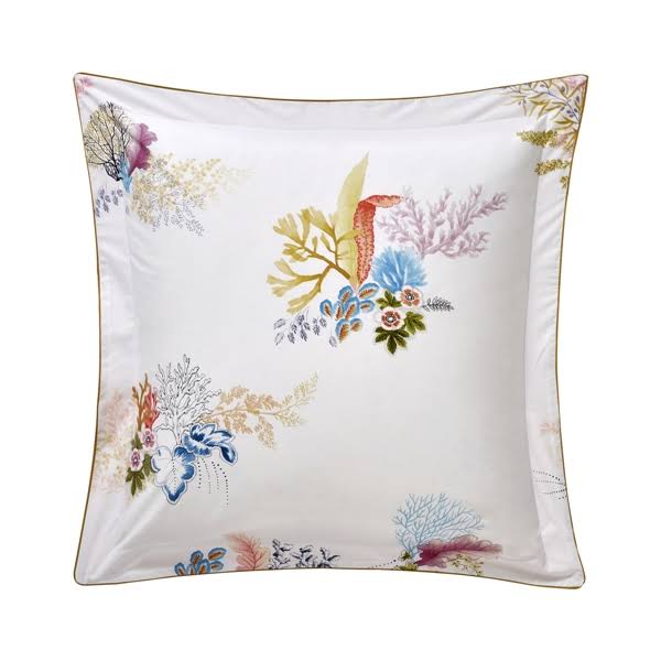 Yves Delorme Bedding Calypso Quilted Coverlet Queen