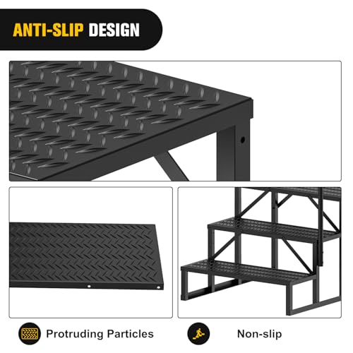 Nilight RV Steps with Handrail