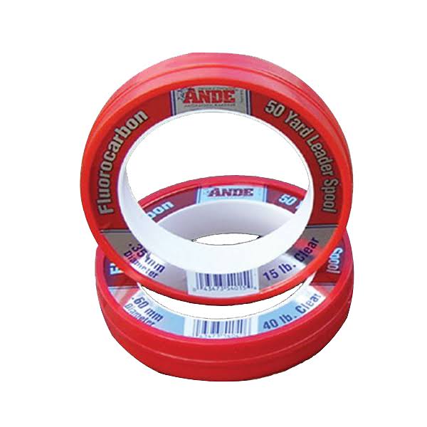 Ande Fluorocarbon Leader - 50yd 120lb Clear - FCW50-120