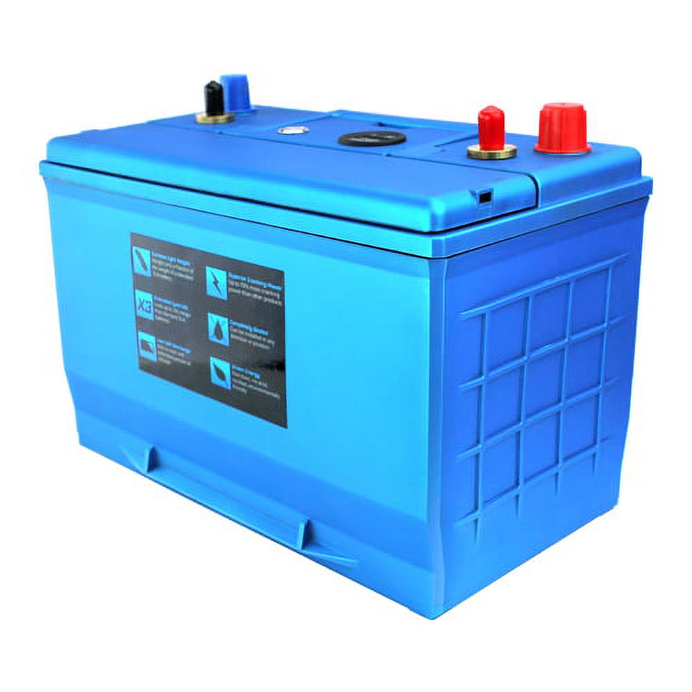 Banshee 36V Lithium Deep Cycle Marine Battery Group 27 - 3 Pack