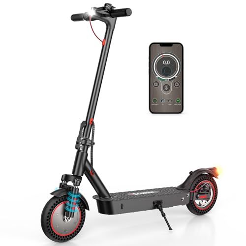 iScooter Electric Scooter for Adults & Teens, 25/19/18 Miles Long Range, 21/20/19 Mph Top Speed, 500W Peak Motor