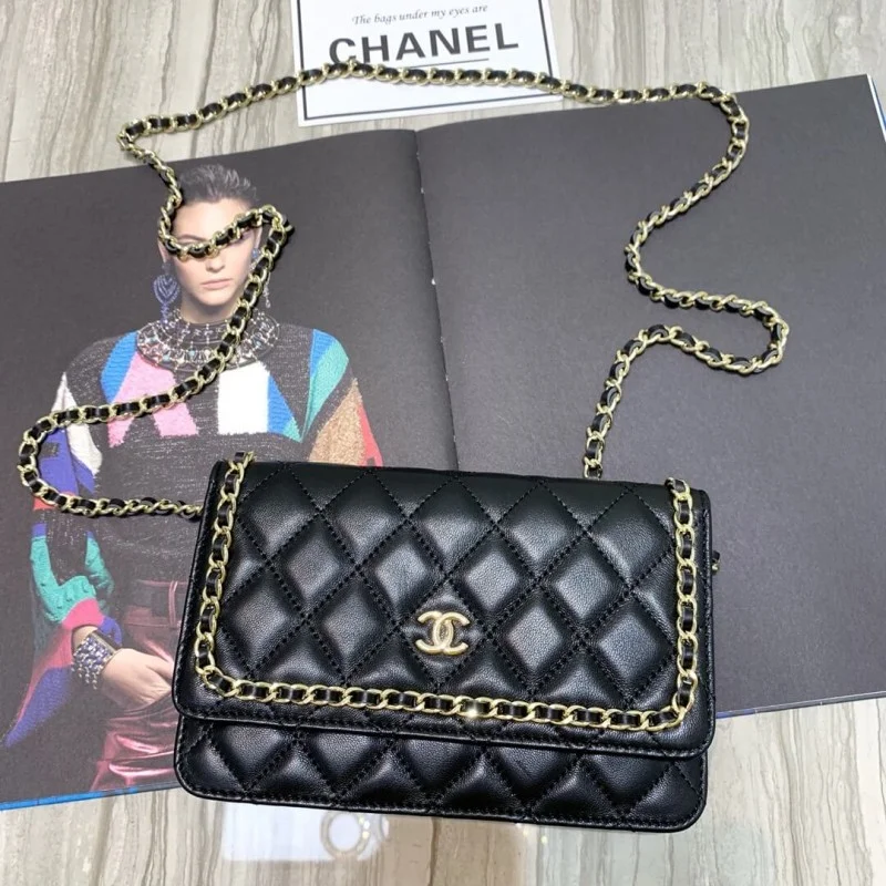 Chanel Lambskin Chain Bag 86058