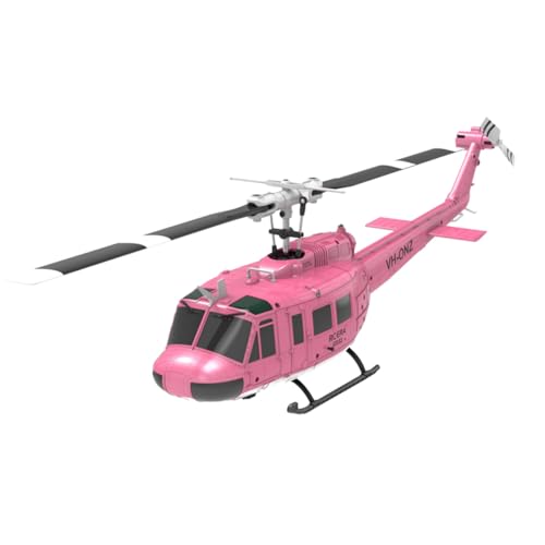 RC Helicopter for Adult, UH-1 Huey Remote Control Helicopter C032 1/48 Scale 2.4G 6CH RC Airplane Model