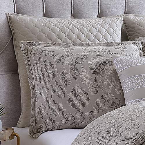 Riverbrook Home 100% Polyester Comforter Set, Queen, Hillcrest - Ivory/Gold, 9 Piece Set