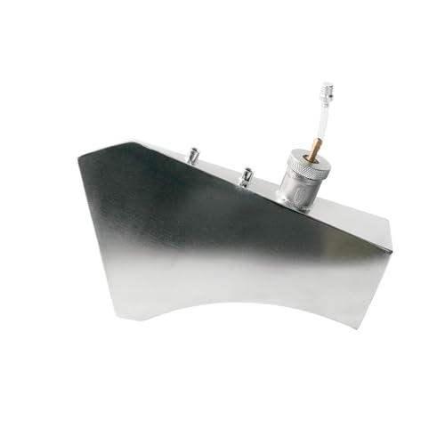 JMCHSTORE Stainless Steel Mini Bike Gas Fuel Tank for Montser Mega moto MMB80 105cc, for Coleman RB100 Realtree RT100