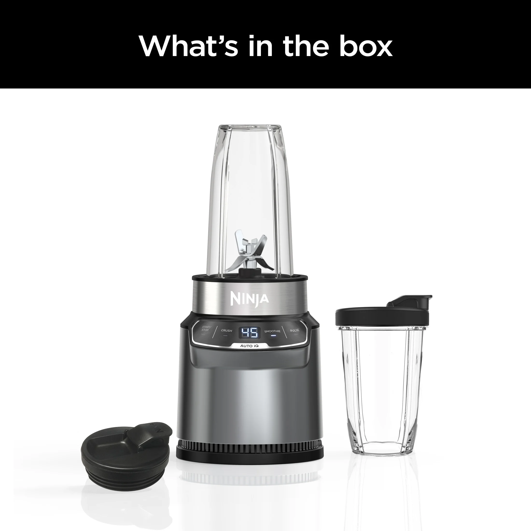 Ninja? Nutri-Blender Pro with Auto IQ?, 1000 Watts, Personal Blender