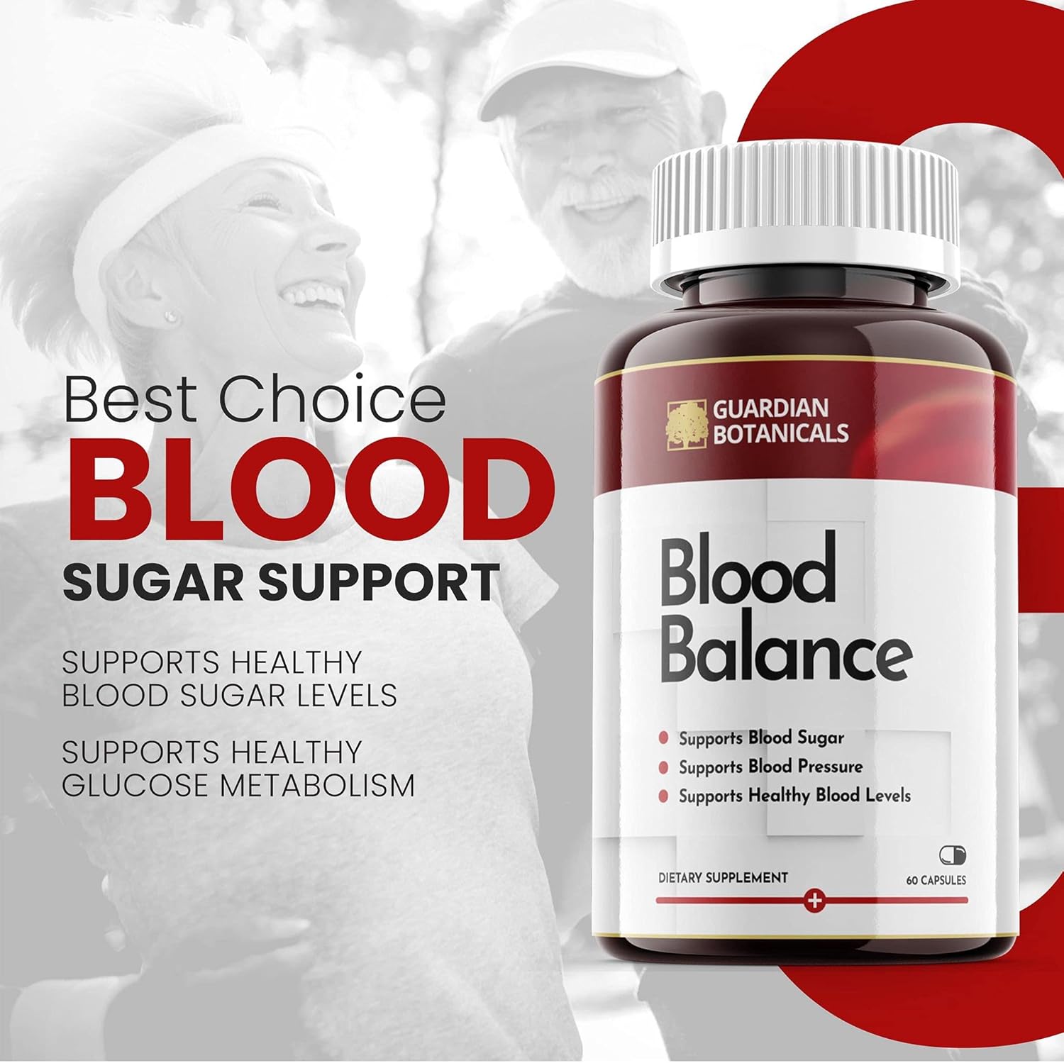 Guardian Botanicals Blood Balance Advanced Formula Blood Sugar Support (5 Pack)
