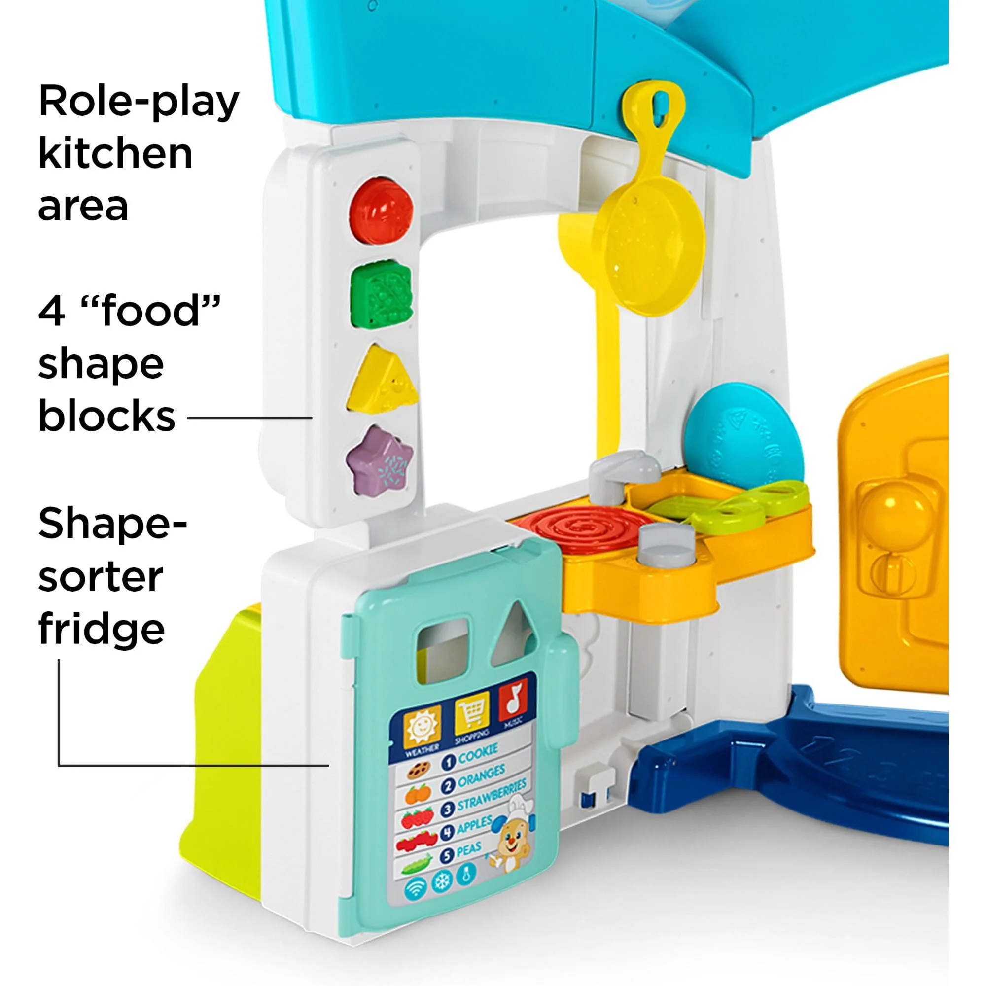Fisher-Price Laugh & Learn Playhouse Educational Toy for Babies & Toddlers, Smart Learning Home