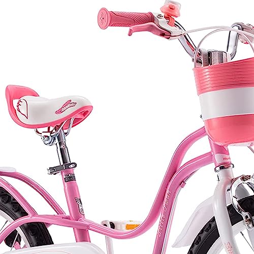 Royalbaby Princess Girls Kids Bike 12 14 16 18 20 Inch Children Bicycle with Basket for Age 3-12 Years