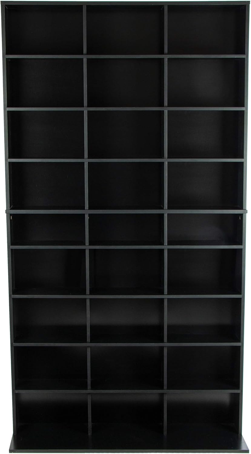 Atlantic Elite XL Media Storage Tower Cabinet – Organize/Display Prized Optical Media, Video Games, Collectables & Memorabilia Collections