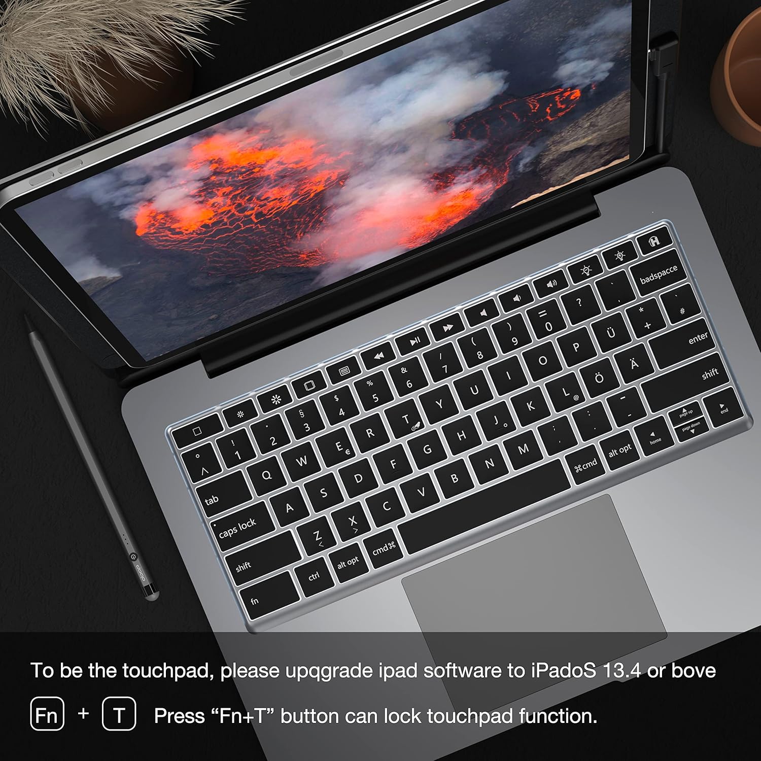 doqo Magnetic Keyboard Case for iPad Air 5th Generation(2022)/iPad Air 4th Generation(2020), iPad Pro 11 2018/2020/2021