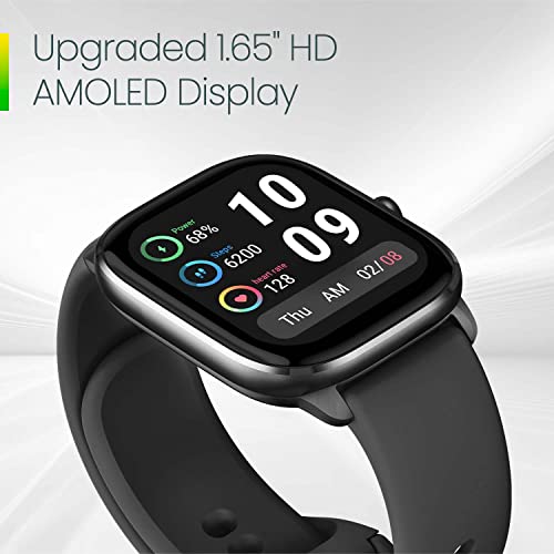 Amazfit GTS 4 Mini Smart Watch for Women Men, Alexa Built-in, GPS, Fitness Tracker with 120+ Sport Modes, 15-Day Battery Life