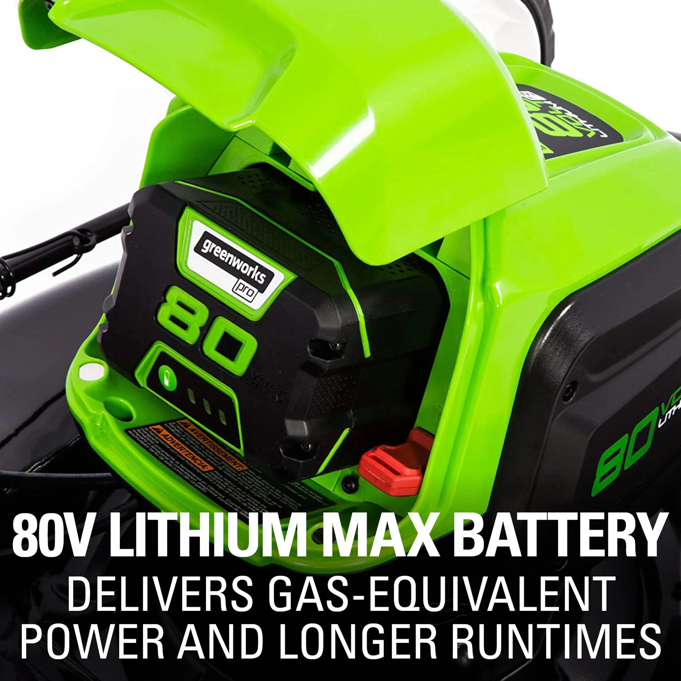 Greenworks 80V 21 Push Mower with (1) 4Ah Battery & Charger 2501202VT