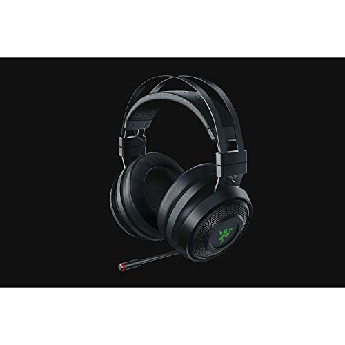 Razer Nari Wireless 7.1 Surround Sound Gaming Headset: THX Audio, Auto-Adjust Headband & Swivel Cups, Chroma RGB, Retractable Mic, For PC, PS4, PS5