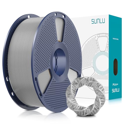SUNLU 3D Printer Filament Bundle, PLA Plus Filament 10KG 1.75mm, Neatly Wound Filament for Most 3D Printer, 10 Colors, 1kg Spool