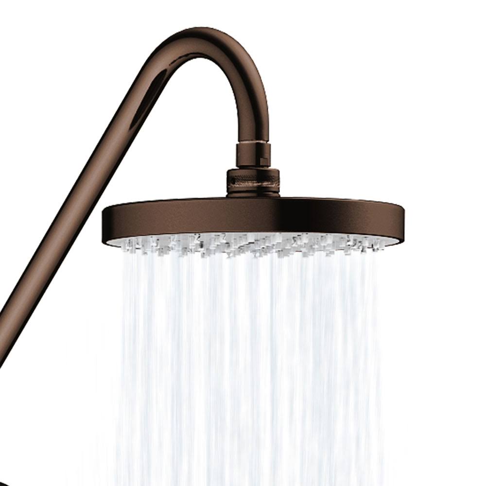 Pulse Kauai III Dual Rain Shower Hand Held Head Spa System, Oil Rubbed Bronze