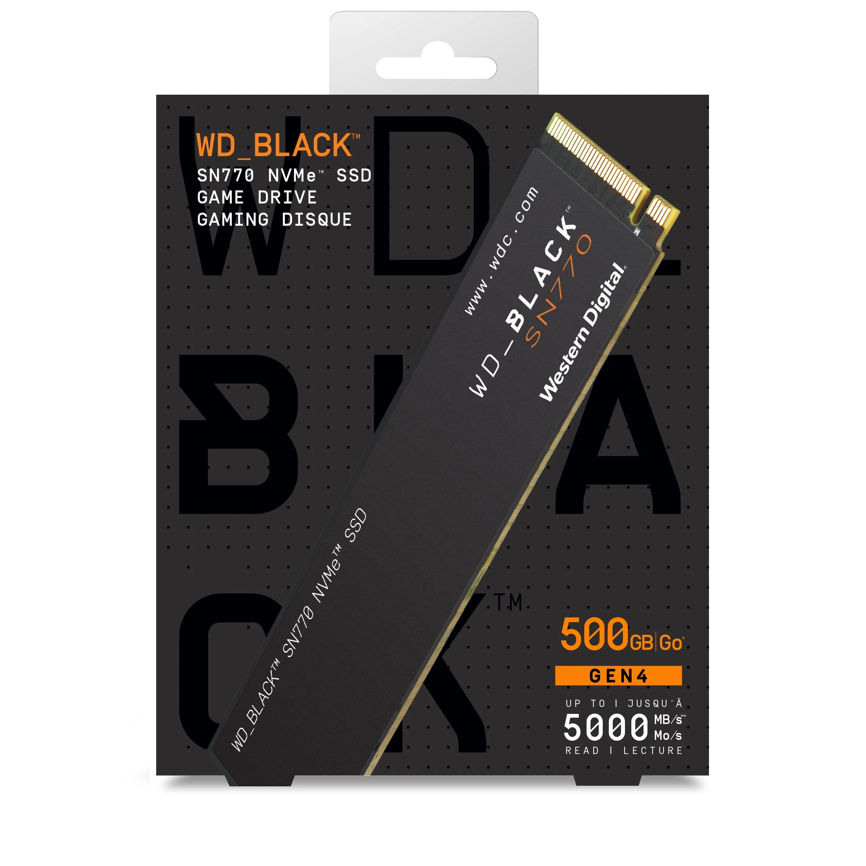 WD_BLACK 2TB SN770 NVMe PCIe 4.0 M.2 Internal SSD - WDBBDL0020BNC-WRWM
