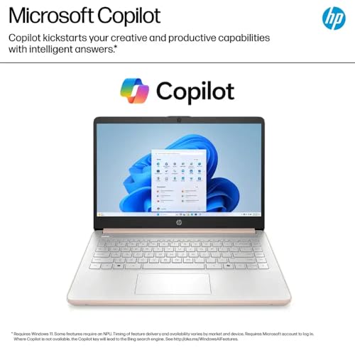 HP 14 Ultrabook • Intel 4-Core N150 • Microsoft 365 • Copilot AI • 32GB RAM • 1.6TB Storage (128GB SSD + 512GB Portable + 1TB OneDrive) • Wi-Fi 6 •