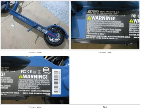 Jetson Eris Folding Adult Electric Scooter - with Phone Holder and LCD Display