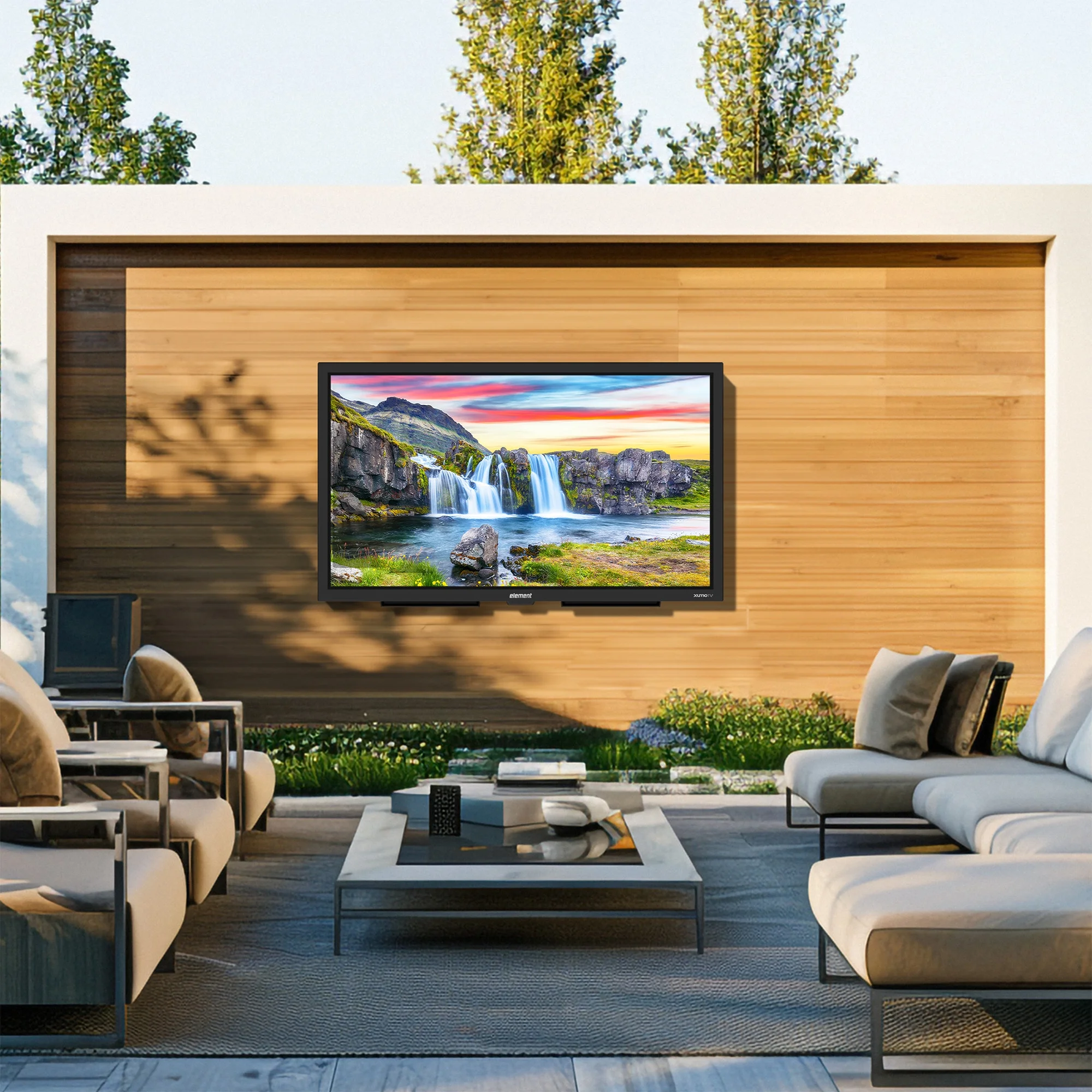Element Electronics 65" 4K UHD Partial Sun Outdoor Xumo TV (EP500AE65C)