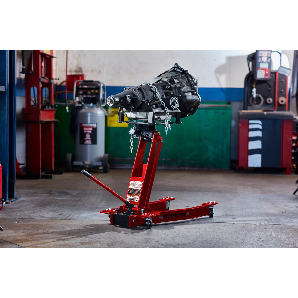 PITTSBURGH 2000 lb. Low-Profile Transmission Jack