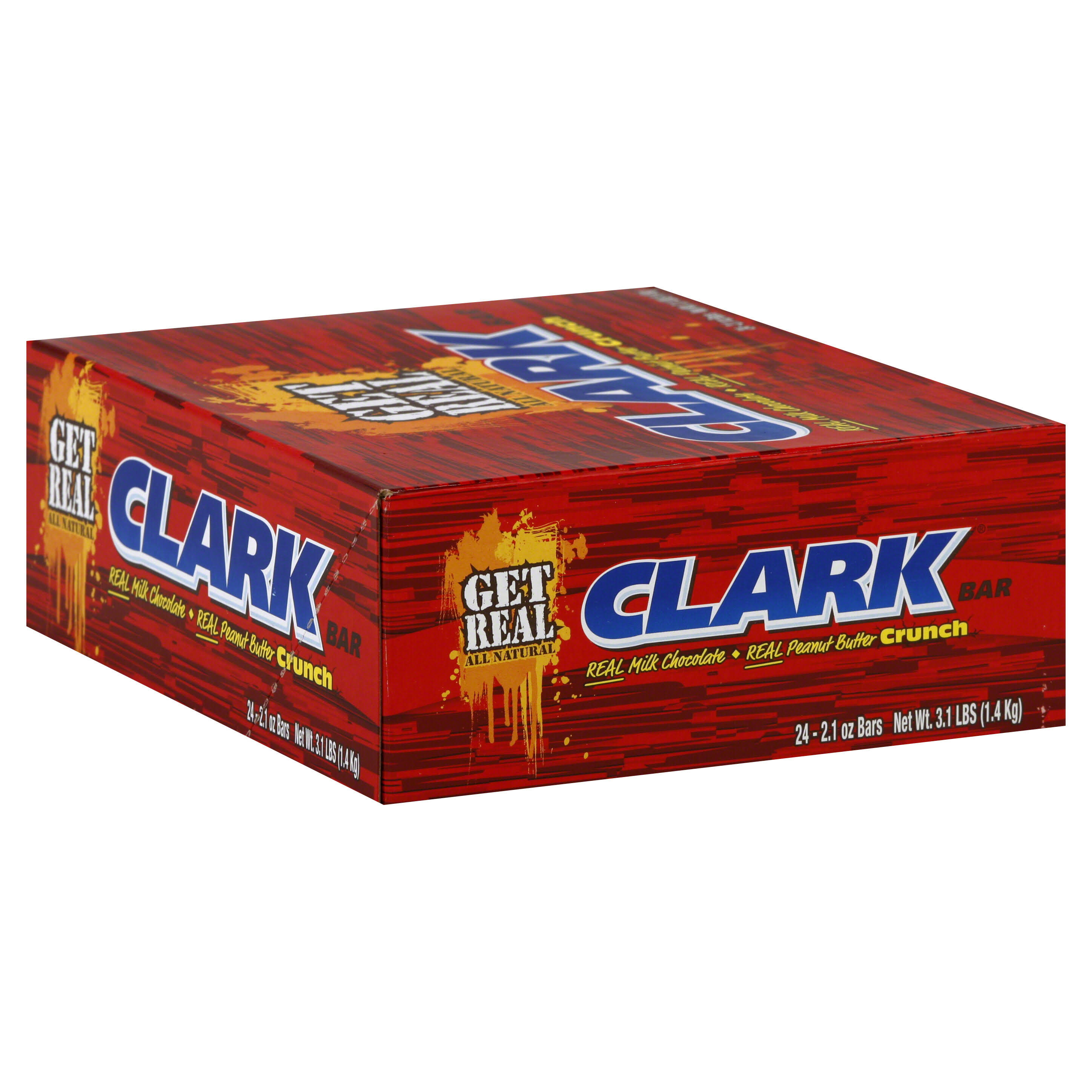 Clark Candy Bar - 24 pack, 2.1 oz bars