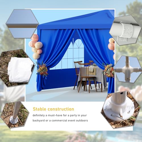 Outdoor Party Tent 10x30 Black Tents for Parties