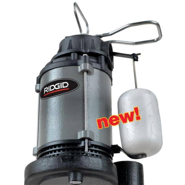 Ridgid 1/3 HP Cast Iron Sump Pump 330rs