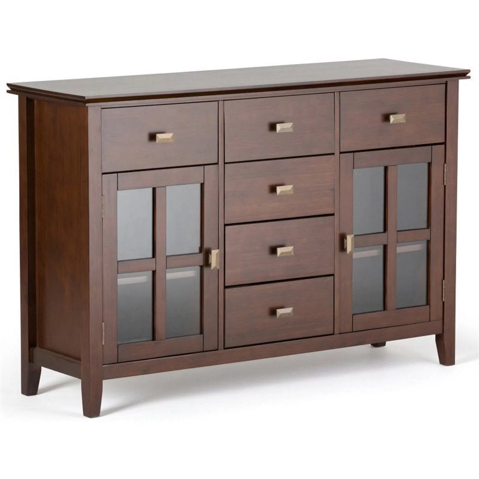 Simpli Home Artisan Sideboard Buffet-Color:Russet Brown