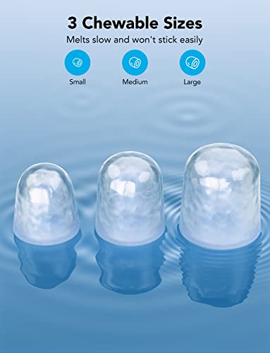 GoveeLife Smart Ice Maker Machine Countertop with Self Cleaning, Voice Remote, 26lbs in 24Hrs, 9 Ice Cubes in 6 Minutes 3 Sizes