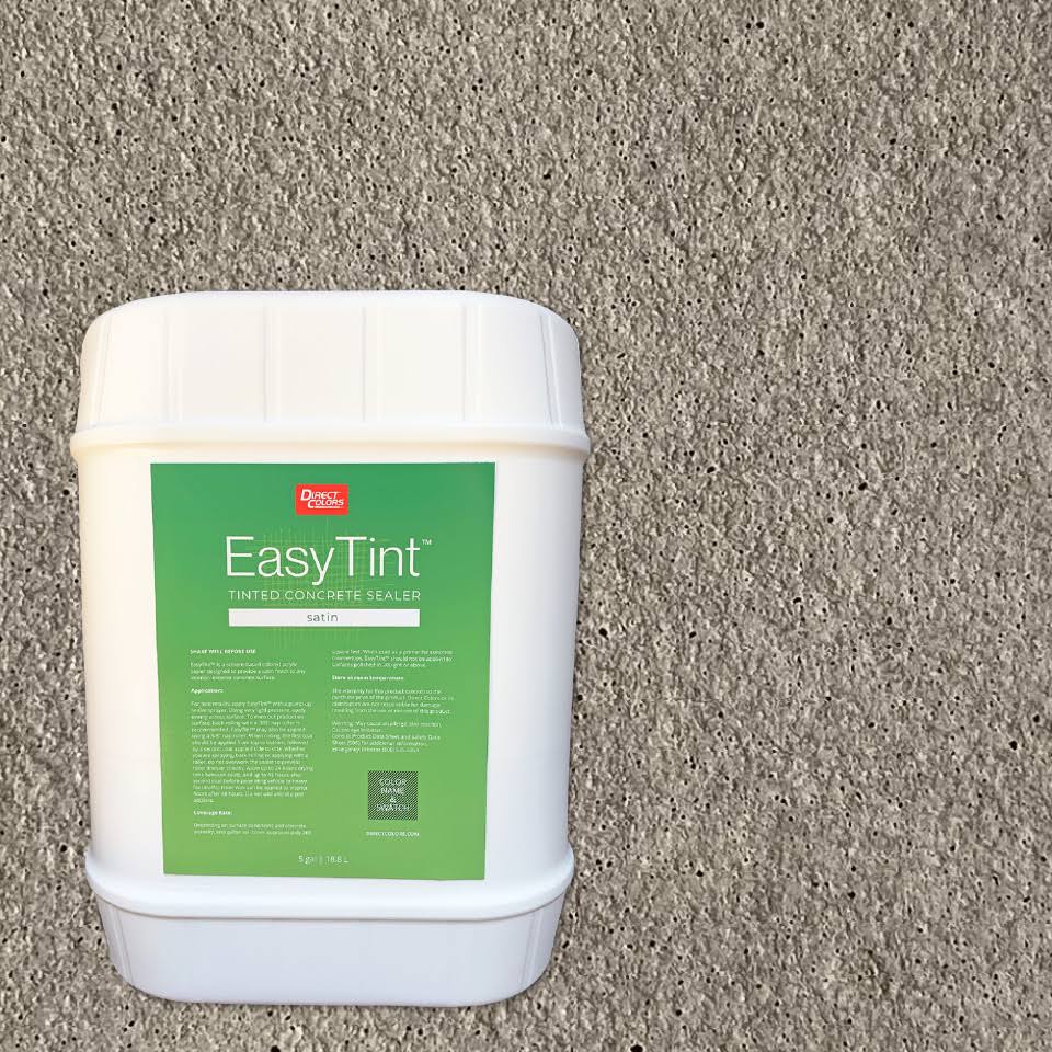 EasyTint Stain: Satin: Silver Gray: 5 Gallon