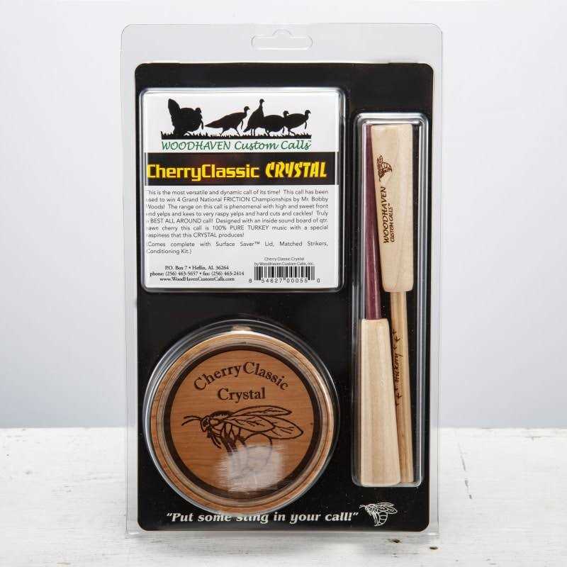 Woodhaven Cherry Classic Turkey Call Crystal - Sports Supplies Online Store