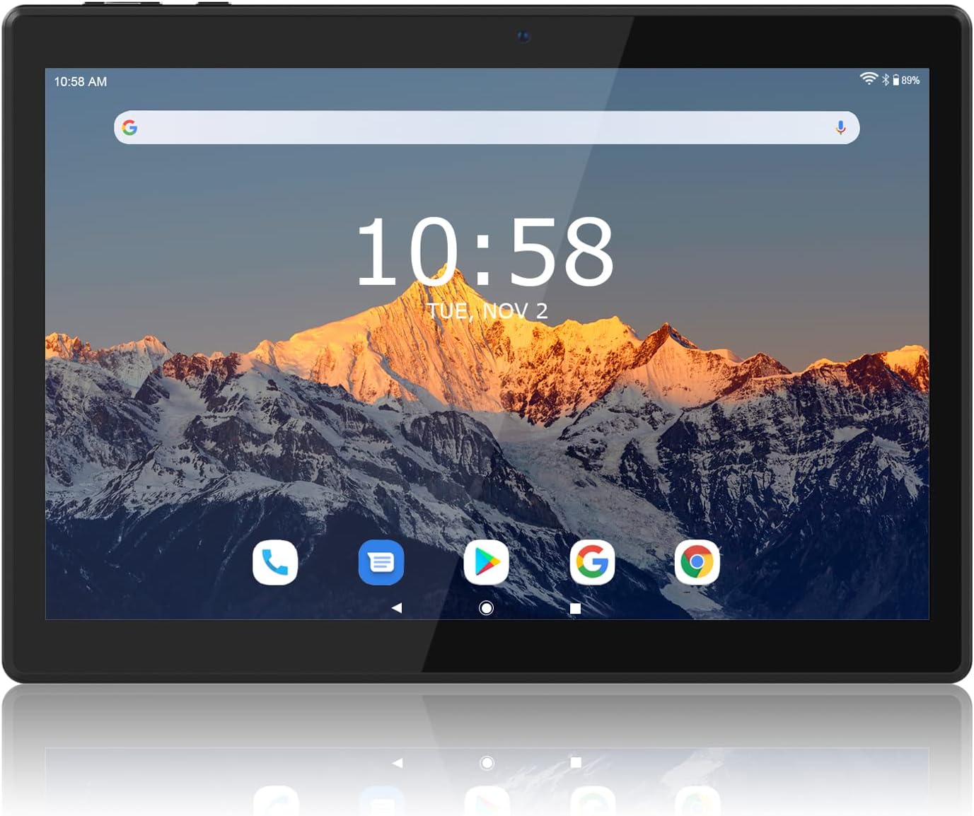 Tablet 10 Inch, Android Tablets, Quad-Core Processor, 32GB ROM 128GB Expand，2+5MP Camera,IPS HD Touch Scree, 6000mah Battery, WiFi Bluetooth